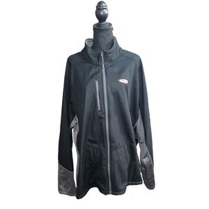 3/25$ (Mix)Port Authority Black and Gray Jacket, Size 4XL